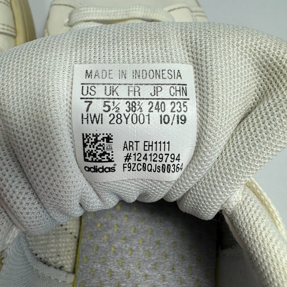 Adidas Shoes GRAND COURT White Leather Sneakers Women's Size 7 Good Condition - Picture 7 of 8